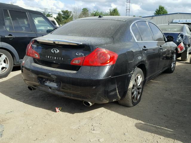 JNKCV61F89M362926 - 2009 INFINITI G37 BLACK photo 4