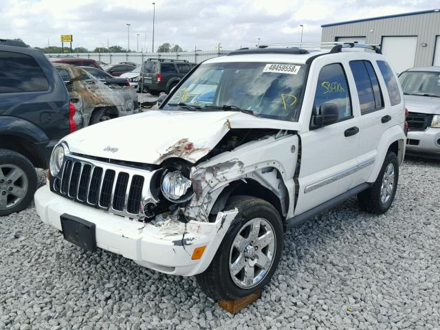 1J4GL58K36W100540 - 2006 JEEP LIBERTY LI WHITE photo 2