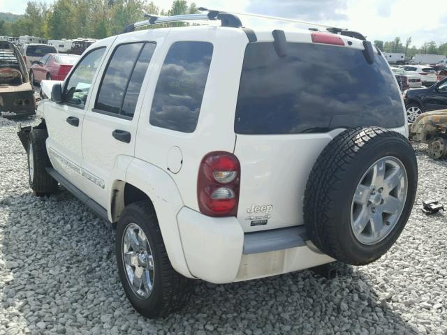 1J4GL58K36W100540 - 2006 JEEP LIBERTY LI WHITE photo 3