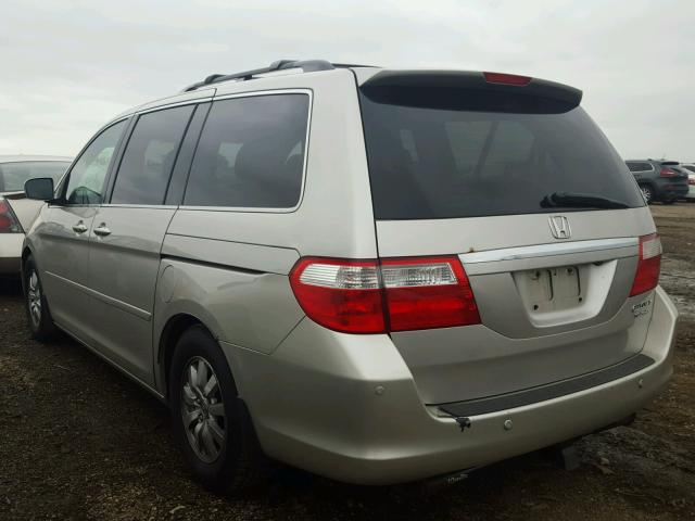 5FNRL388X5B025409 - 2005 HONDA ODYSSEY TO GRAY photo 3