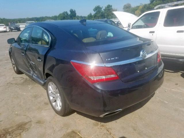 1G4GB5G39FF259352 - 2015 BUICK LACROSSE BLACK photo 3