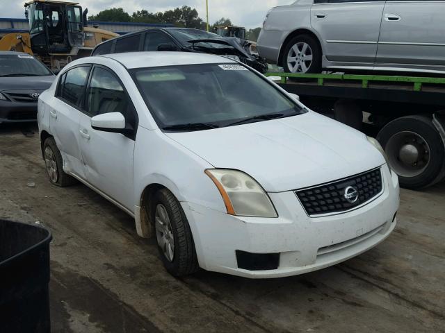 3N1AB61E37L653126 - 2007 NISSAN SENTRA 2.0 WHITE photo 1