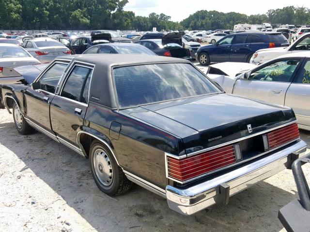 1MEBP95F5DZ652263 - 1983 MERCURY GRAND MARQ BLACK photo 3