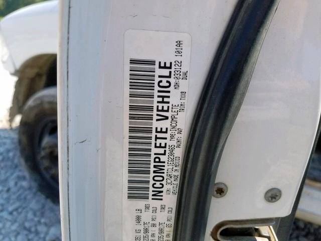 3C7WRTCL1EG230465 - 2014 RAM 3500 WHITE photo 10