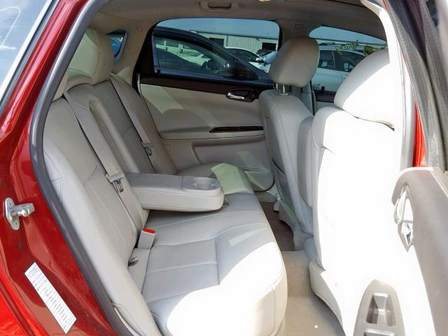 2G1WC5E31D1256572 - 2013 CHEVROLET IMPALA LTZ RED photo 6