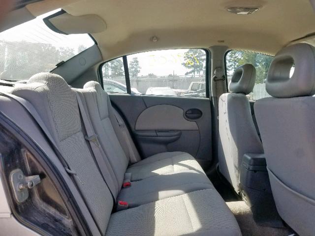 1G8AJ58F06Z190825 - 2006 SATURN ION LEVEL SILVER photo 6