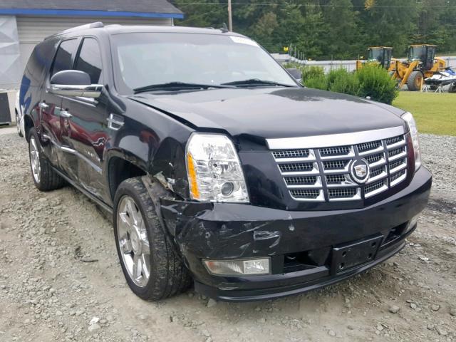 1GYUKJEF6AR279539 - 2010 CADILLAC ESCALADE E BLACK photo 1