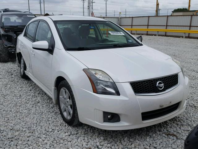 3N1AB6AP5BL619960 - 2011 NISSAN SENTRA 2.0 WHITE photo 1