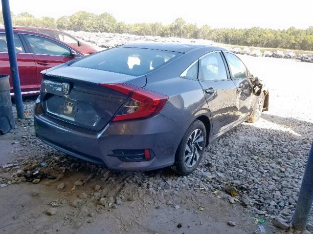 19XFC2F78GE032746 - 2016 HONDA CIVIC EX GRAY photo 4