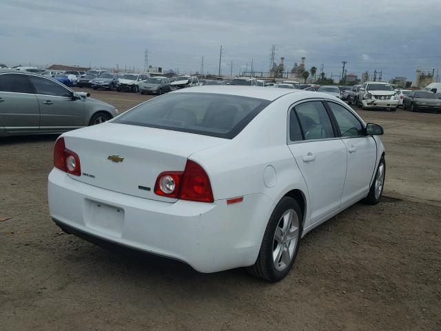 1G1ZA5EU9BF340043 - 2011 CHEVROLET MALIBU LS თეთრი ფოტო 4