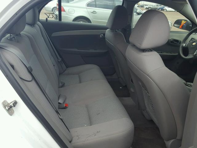 1G1ZA5EU9BF340043 - 2011 CHEVROLET MALIBU LS თეთრი ფოტო 6