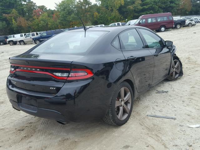 1C3CDFEB0ED876697 - 2014 DODGE DART GT BLACK photo 4