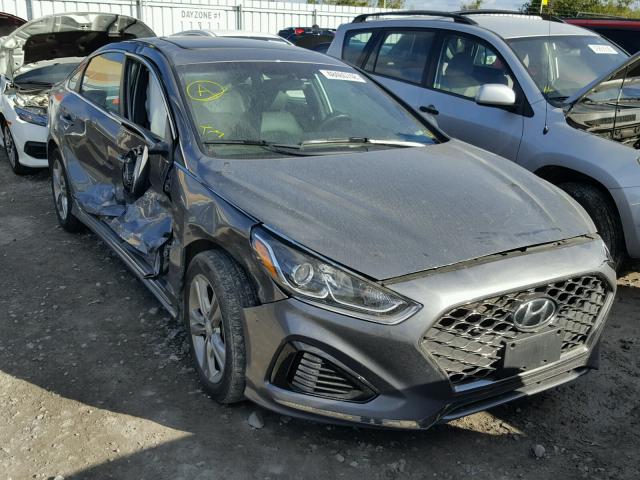 5NPE34AF6JH630312 - 2018 HYUNDAI SONATA SPO GRAY photo 1