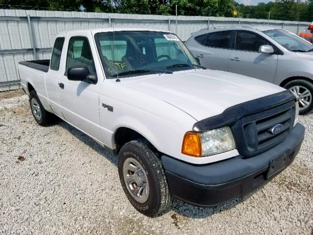 1FTYR14U64PA42925 - 2004 FORD RANGER SUP WHITE photo 1