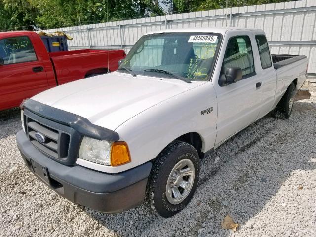 1FTYR14U64PA42925 - 2004 FORD RANGER SUP WHITE photo 2