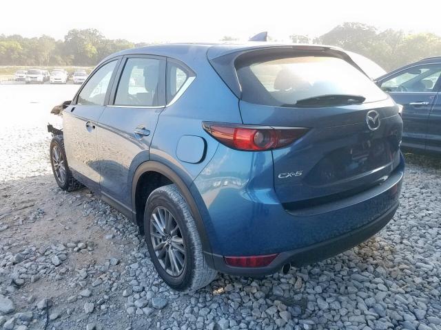 JM3KFABM1J1397766 - 2018 MAZDA CX-5 SPORT BLUE photo 3