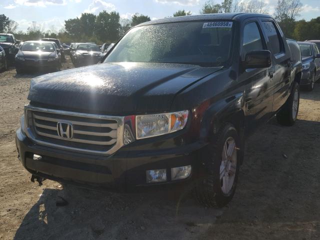 5FPYK1F55DB003299 - 2013 HONDA RIDGELINE BLACK photo 2