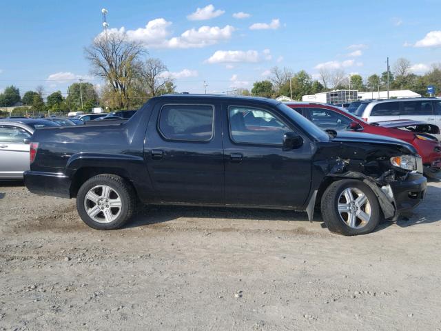 5FPYK1F55DB003299 - 2013 HONDA RIDGELINE BLACK photo 9