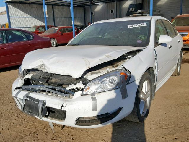 2G1WC5E38C1208792 - 2012 CHEVROLET IMPALA LTZ WHITE photo 2