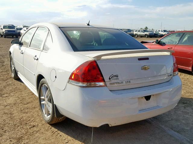 2G1WC5E38C1208792 - 2012 CHEVROLET IMPALA LTZ WHITE photo 3