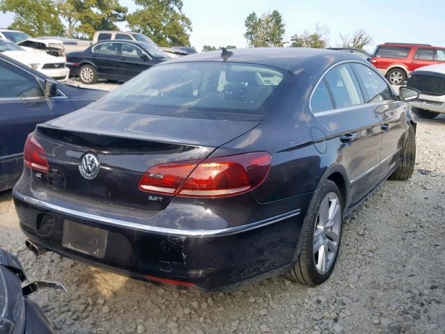 WVWRP7AN8DE540775 - 2013 VOLKSWAGEN CC LUXURY BLACK photo 4