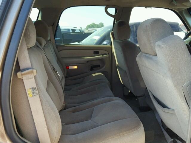 1GKEC13VX3R183003 - 2003 GMC YUKON TAN photo 6