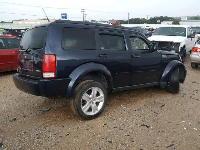 1D4PT4GK1BW528590 - 2011 DODGE NITRO HEAT BLUE photo 4