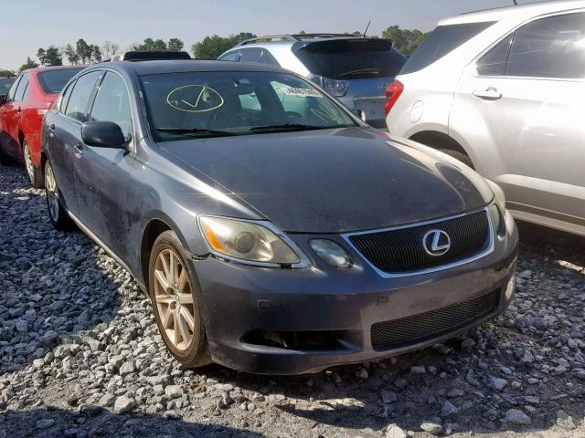 JTHBH96S965035631 - 2006 LEXUS GS 300 GRAY photo 1