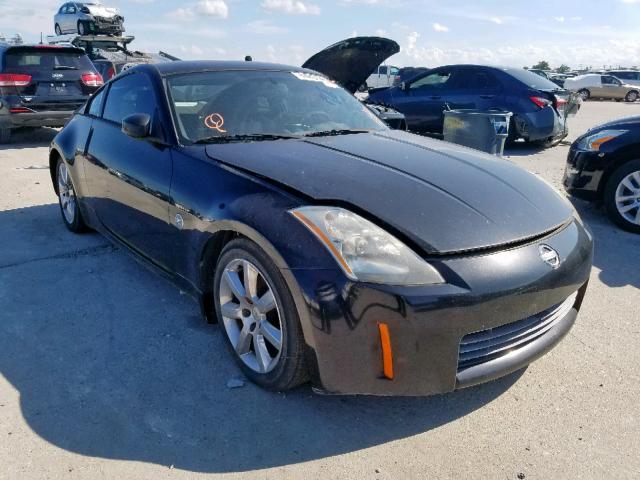 JN1AZ34D13T115771 - 2003 NISSAN 350Z COUPE BLACK photo 1