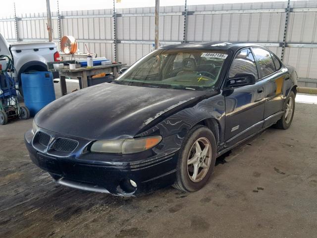 1G2WR5218XF296772 - 1999 PONTIAC GRAND PRIX BLACK photo 2