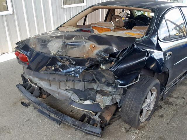 1G2WR5218XF296772 - 1999 PONTIAC GRAND PRIX BLACK photo 9