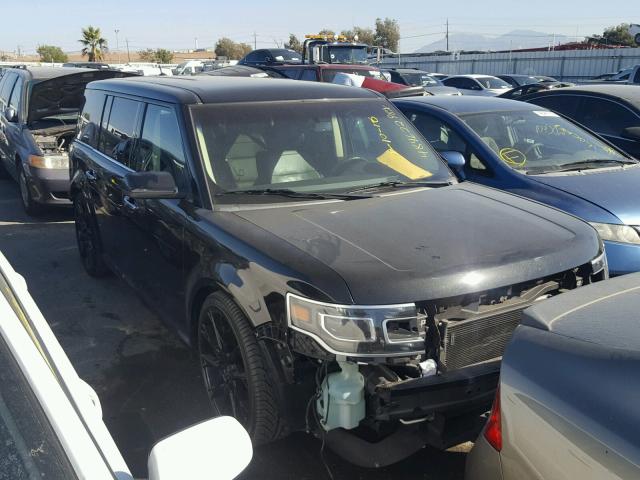 2FMHK6DT5DBD16997 - 2013 FORD FLEX LIMIT BLACK photo 1