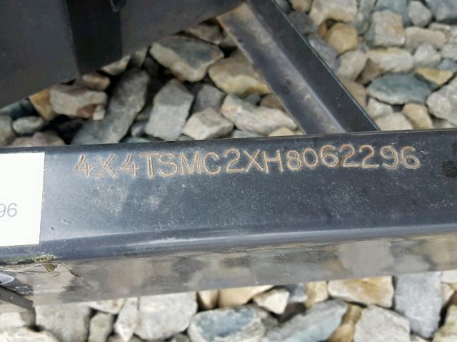 4X4TSMC2XH8062296 - 2017 WILDWOOD RIVER GRAY photo 10