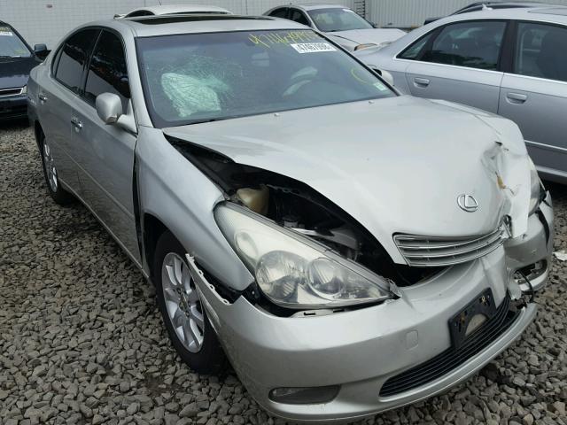 JTHBF30G230123971 - 2003 LEXUS ES 300 SILVER photo 1