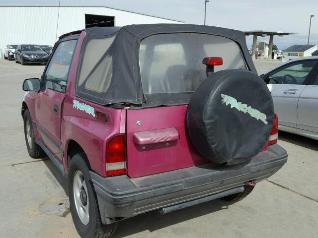 2CNBE18U2R6925760 - 1994 GEO TRACKER PINK photo 3