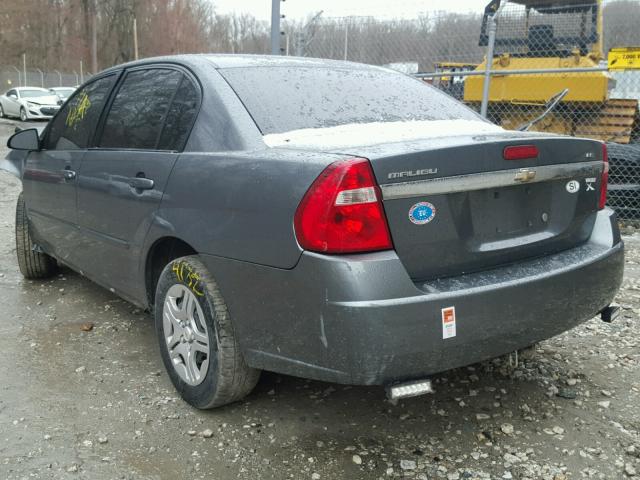 1G1ZS51F76F232630 - 2006 CHEVROLET MALIBU LS ლურჯი ფოტო 3