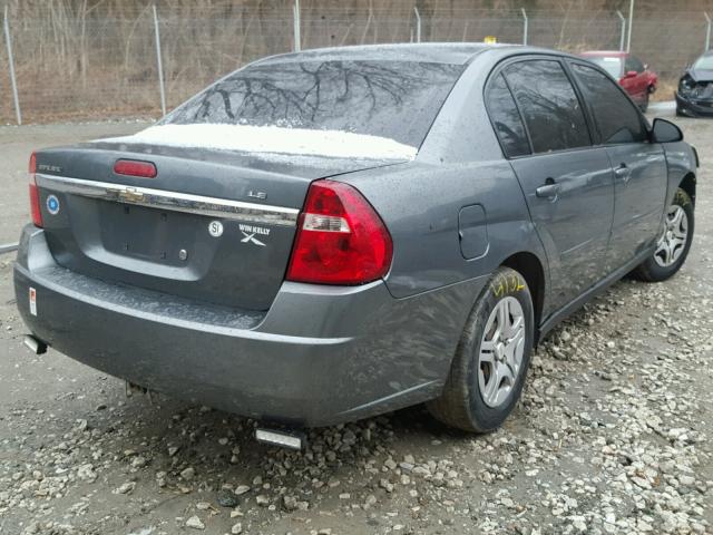 1G1ZS51F76F232630 - 2006 CHEVROLET MALIBU LS ლურჯი ფოტო 4