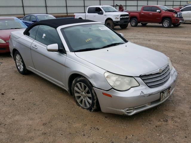 1C3BC5ED1AN181448 - 2010 CHRYSLER SEBRING TO SILVER photo 1