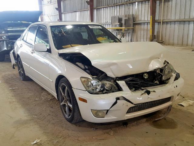 JTHBD192020061812 - 2002 LEXUS IS 300 WHITE photo 1