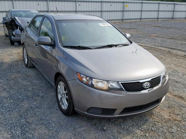 KNAFU4A20C5495598 - 2012 KIA FORTE EX GRAY photo 1