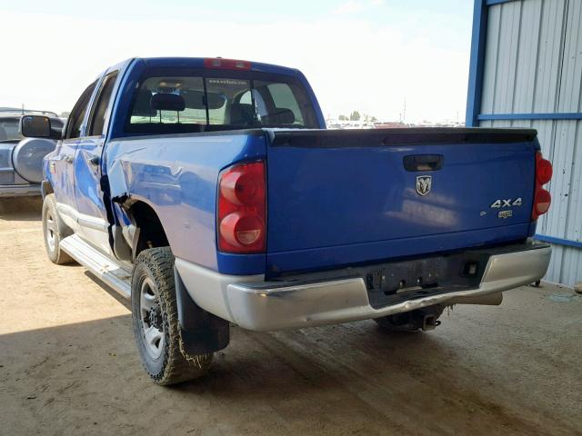 3D3MX38A97G848418 - 2007 DODGE RAM 3500 S BLUE photo 3