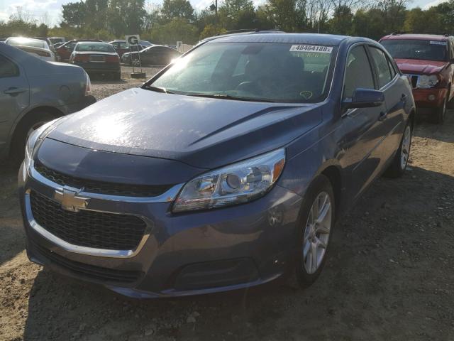 1G11C5SL0EF146296 - 2014 CHEVROLET MALIBU 1LT BLUE photo 2