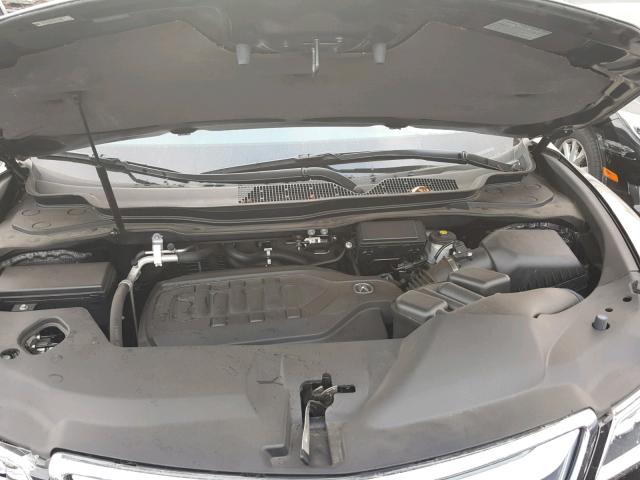 5FRYD4H84FB017062 - 2015 ACURA MDX ADVANC გრაფიტი ფოტო 7