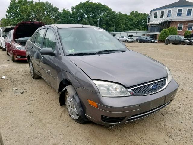 1FAFP34N85W289460 - 2005 FORD FOCUS ZX4 GRAY photo 1