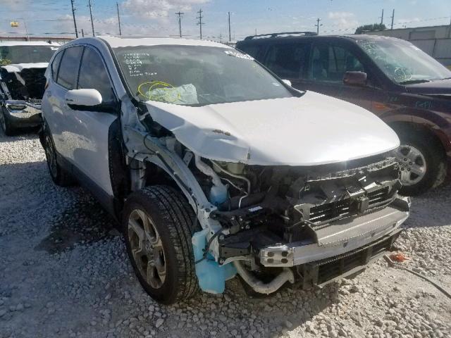 2HKRW2H81JH648253 - 2018 HONDA CR-V EXL WHITE photo 1