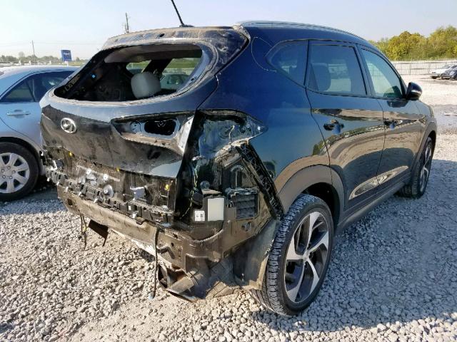 KM8J33A29GU161510 - 2016 HYUNDAI TUCSON LIM BLACK photo 4