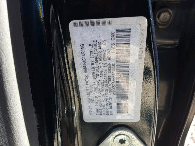 1Y1SK5288WZ440230 - 1998 CHEVROLET GEO PRIZM 绿色 照片 10