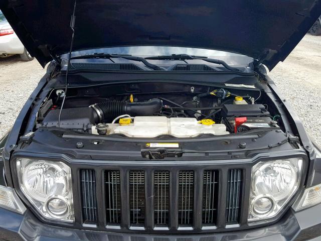 1J4PN2GK8BW533243 - 2011 JEEP LIBERTY SP GRAY photo 7