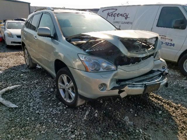 JTJHW31U782046006 - 2008 LEXUS RX 400H GREEN photo 1