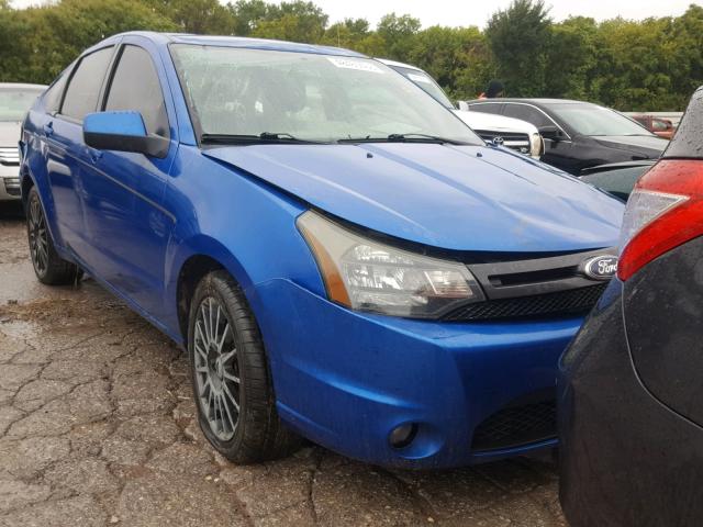 1FAHP3GN8BW108440 - 2011 FORD FOCUS SES BLUE photo 1